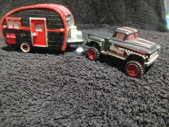 Hot Wheels Truck & Trailer $10