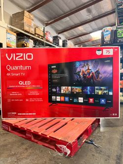 VIZIO 75" Quantum 4K QLED Smart TV Brand New in Box