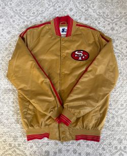 San Francisco 49ers Gold satin jacket