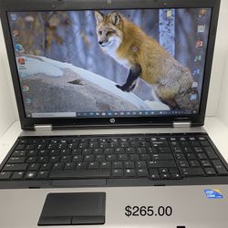 i7…i7…i7…HP…PROBOOK…model # 6550-B….500 GB HHD ...6.0 GB RAM . , 5 GENERATION…READY FOR CLASSES ON LINE OR WORK FROM 
