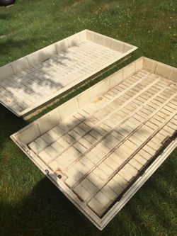2 Grow tray/tables 37in x 77in