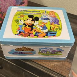 Collectible Disney D23 Fan Club Metal Lunch Box