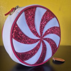 Peppermint Candy Clutch