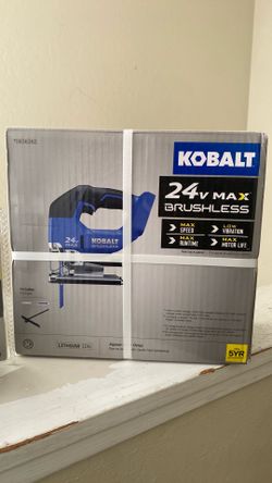 Kobalt 24v max brushless lithium ion jigsaw & Kobalt 2.0 Ah lithium Ion battery