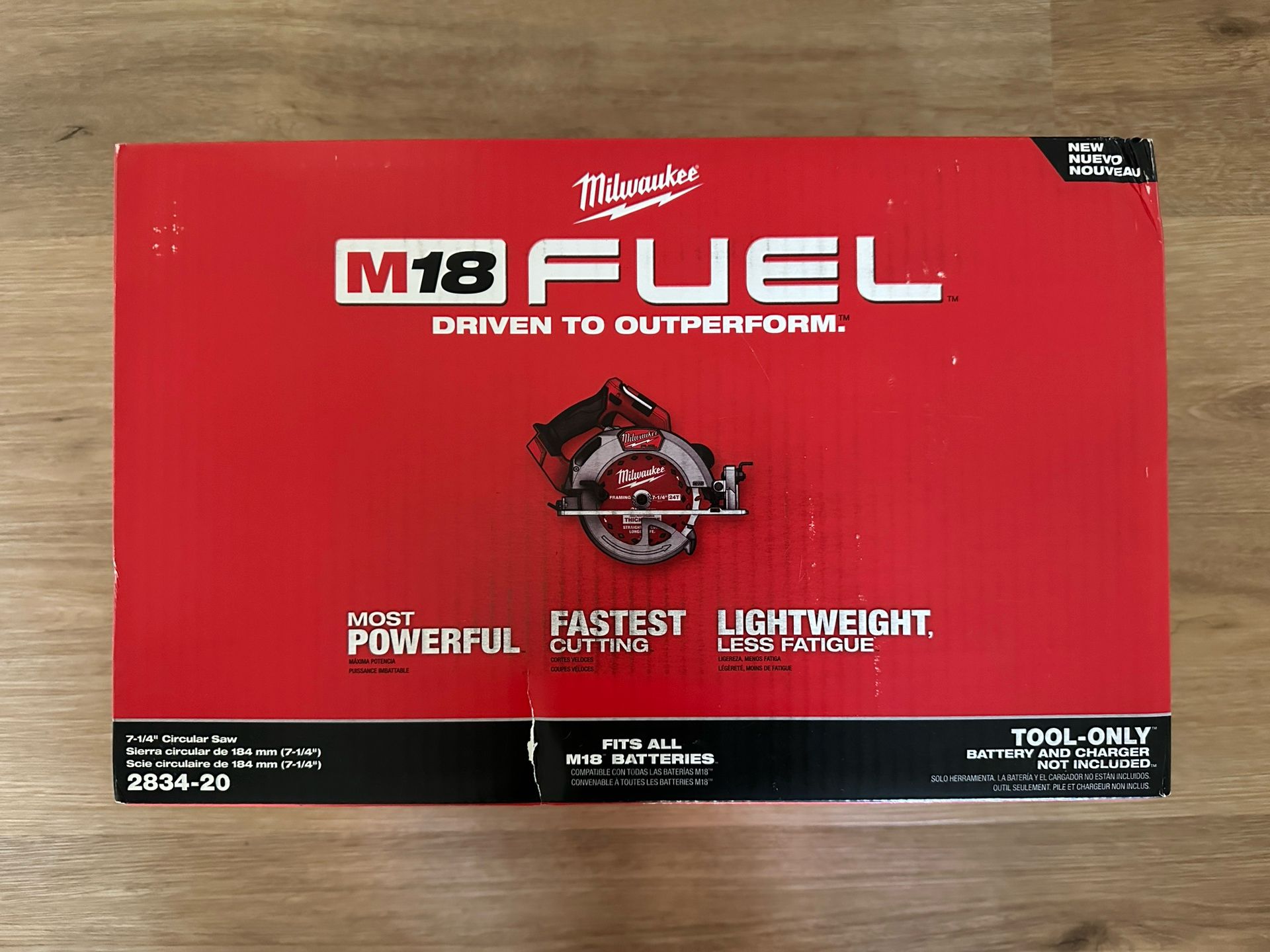 Milwaukee M18 Fuel 7-1/4” Circular Saw