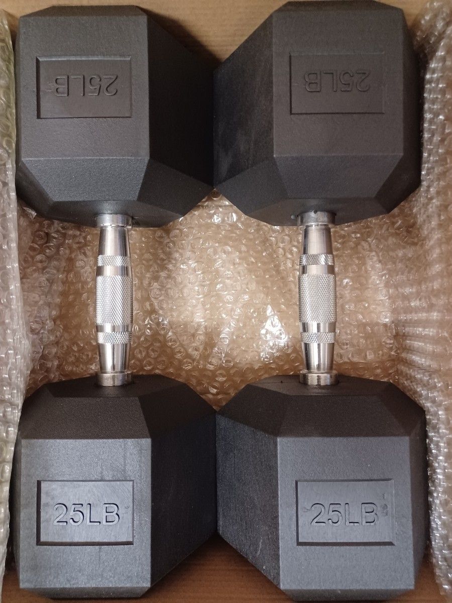 25 and 30 lb Dumbbells $1 per pound, New in Box