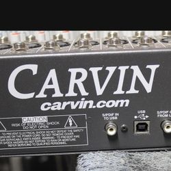 Carvin C2444 Concert Series 24 Channel Mixing Console with Road Case