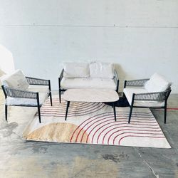 4pc Outdoor Patio Furniture Set 