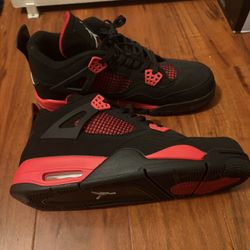 Jordan 4 Red Thunders