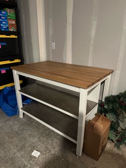 IKEA Butcher Block Island