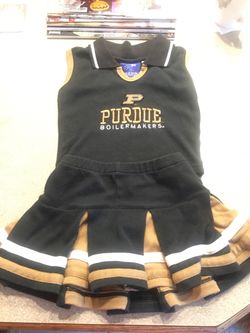 Purdue cheerleading outfit 2 t