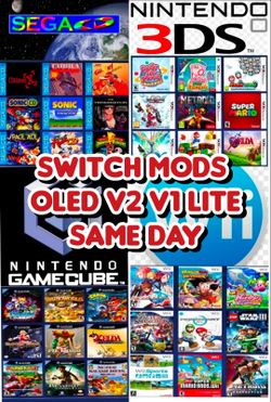 Nintendo Switch Mod Hack Jailbreak - OLED V2 V1 Lite - Se Habla Español 👍