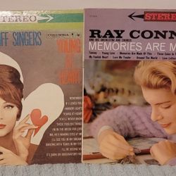 2 Ray Conniff vinyls albums records