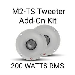 M2-TS Marine Add-On Tweeter Kit

200 WATTS RMS 