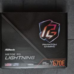 Asrock X670E PG Lightning AM5 DDR5 RYZEN 7000 Series Processors ATX  Motherboard