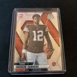 Shadeur Sanders rookie card