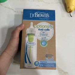 Dr. Brown Anti Colic Glass Bottles