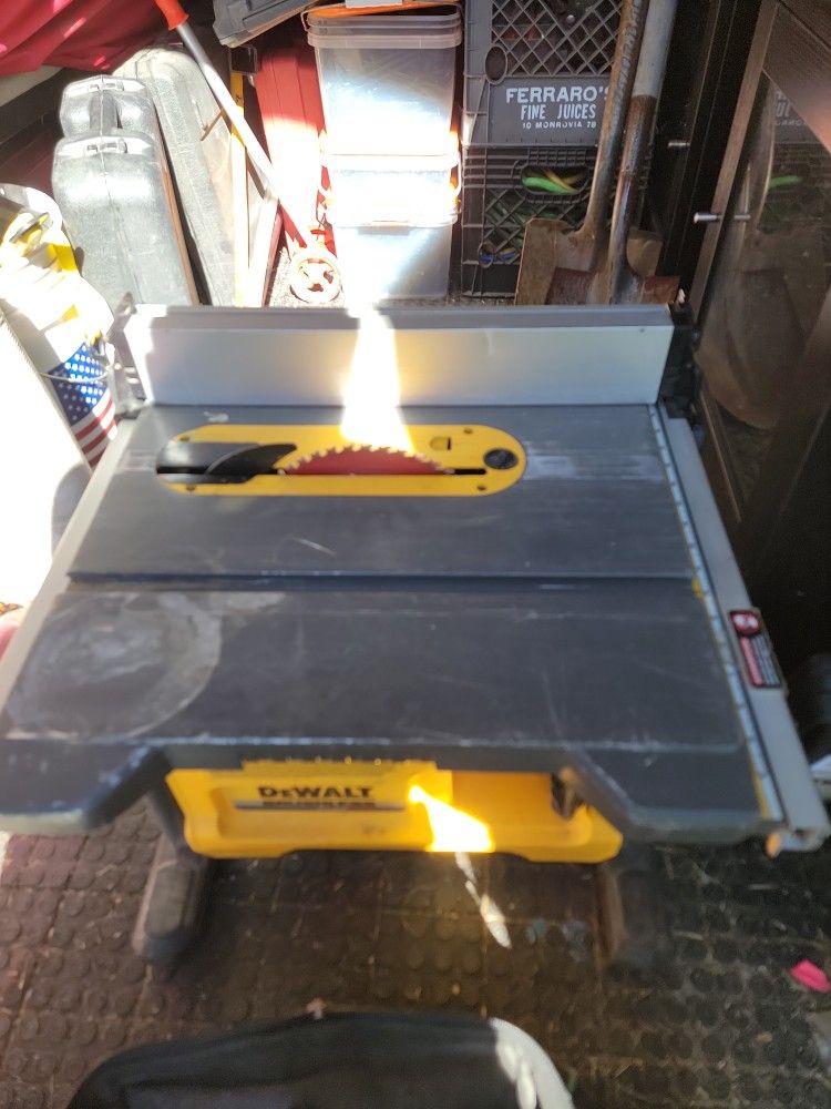 Dewalt Battery Powered Table Saw