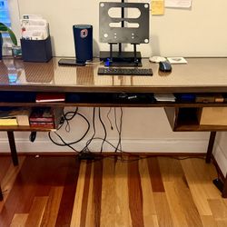 Desk With Glass Top