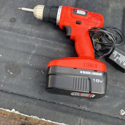 Black&Decker 18 Volts Drill 