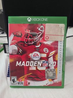 XBOX ONE Madden 20
