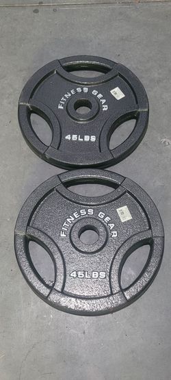 Fitness Gear Olympic Grip Plates-45lbs 
Cash or Zelle