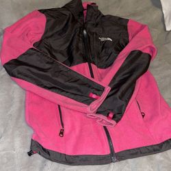 Pink North Face Jacket For Youth Women Size Medium 