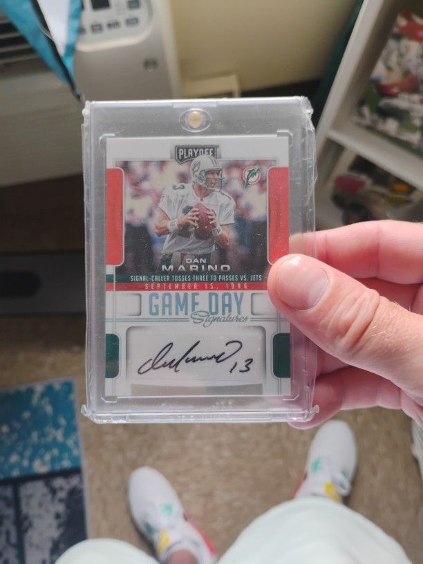 Dan Marino Auto Card