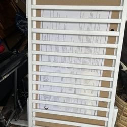 Beautiful Wooden  Crib With New S&F Mattress