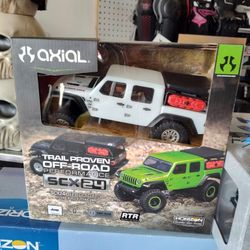 Scx24 Jeep Gladiator 4x4 Brand New RC Electric Rock Crawler 