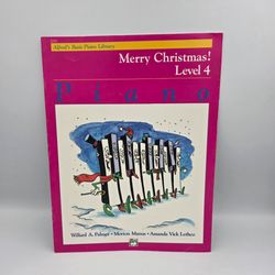 Merry Christmas! Level 4 - Alfred's Basic Piano Library Sheet Music Booklet