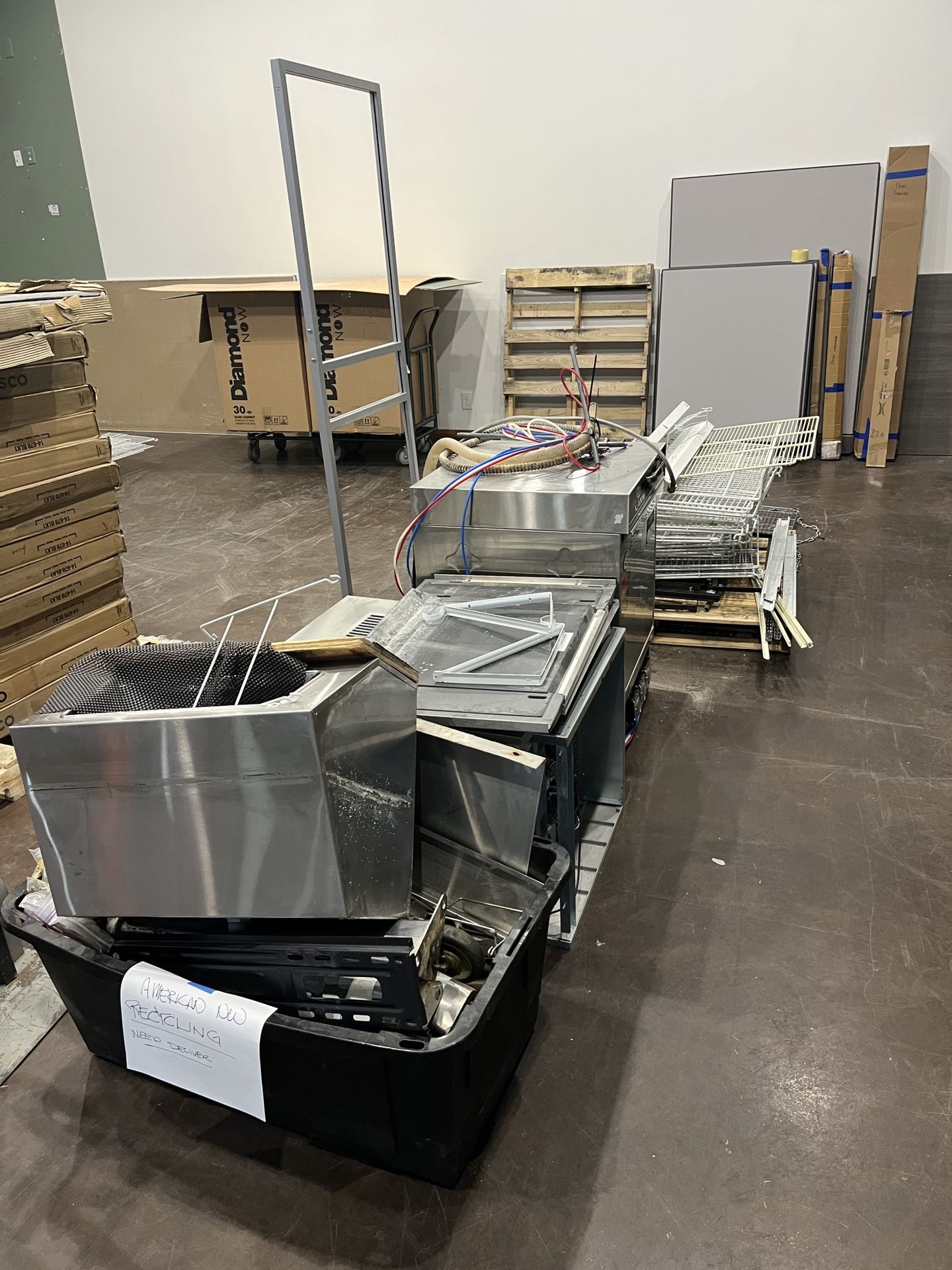 Scrap Stainless And Misc Steel. 