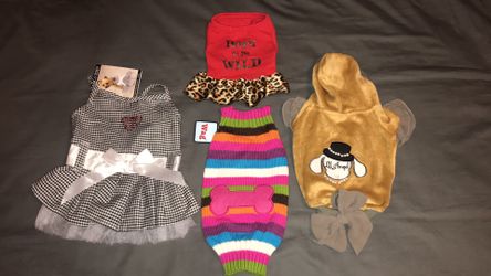 Puppies clothes and dresses