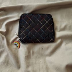 Rainbow Stiched Wallet