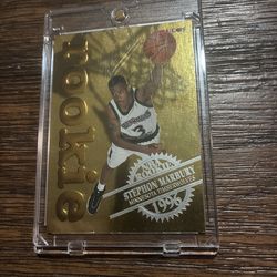 Stephon Marbury Rookie Card 17/30