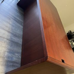 Office Desk And Credenza - FREE