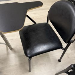 Leather Student Desk