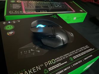 Razor Gaming Mouse/Keyboard/Headphones