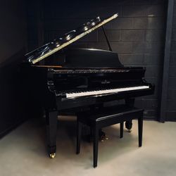Young Chang 4'11" Petite Baby Grand Piano | Ebony Gloss