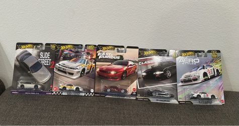 Hot Wheels premiums Nissan Silvia lot