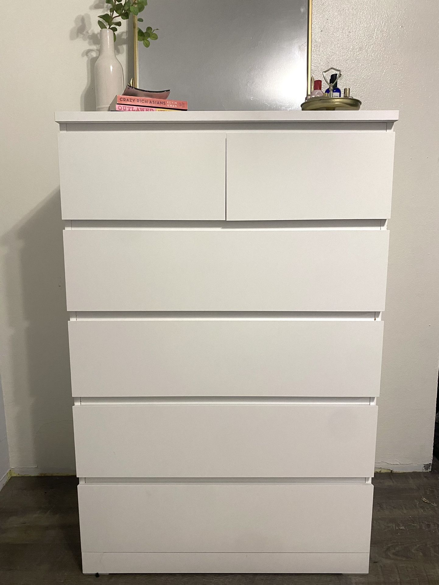 IKEA MALM 6-drawer chest