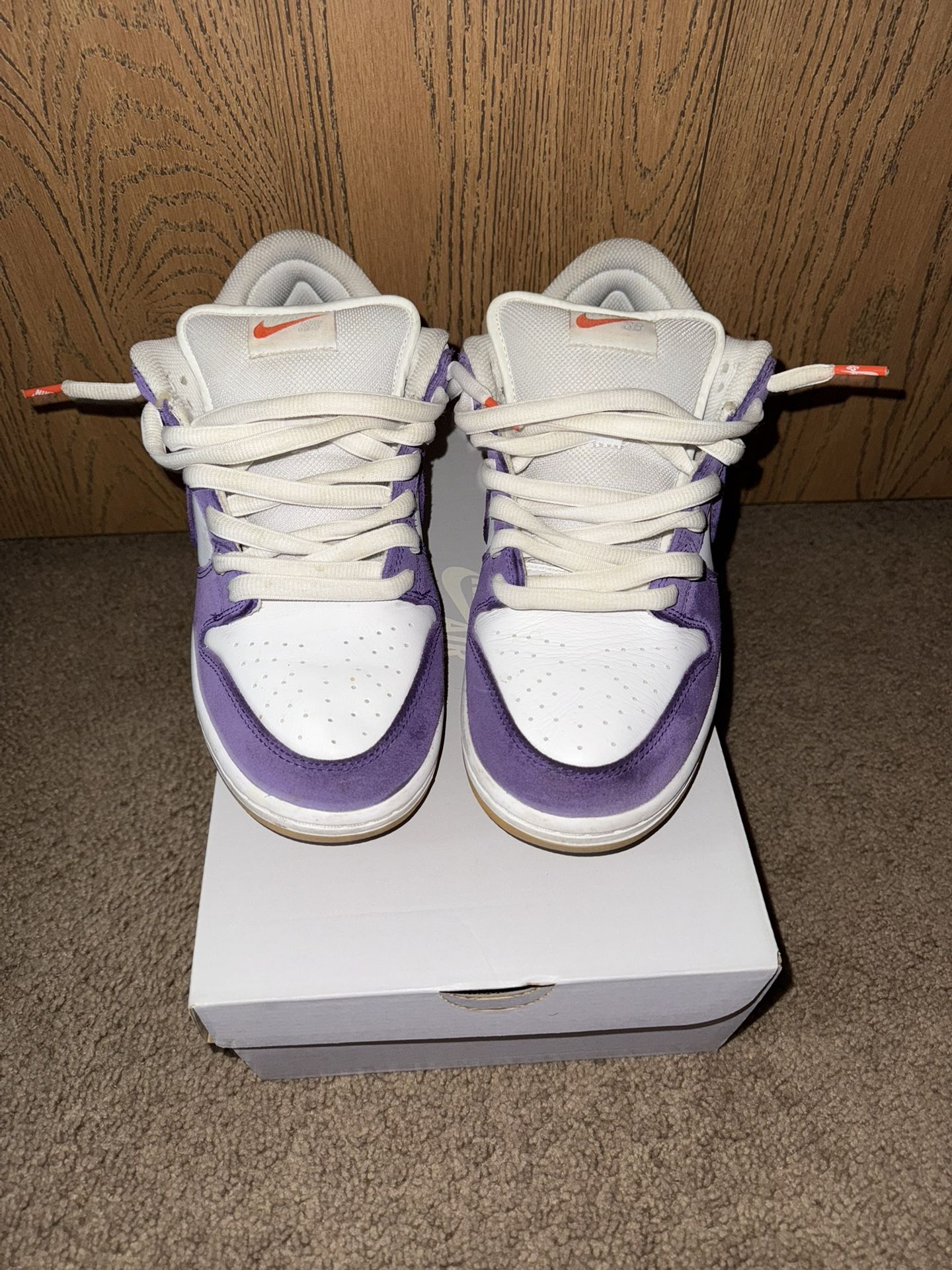 Nike Dunk Low SB Purple Suede 