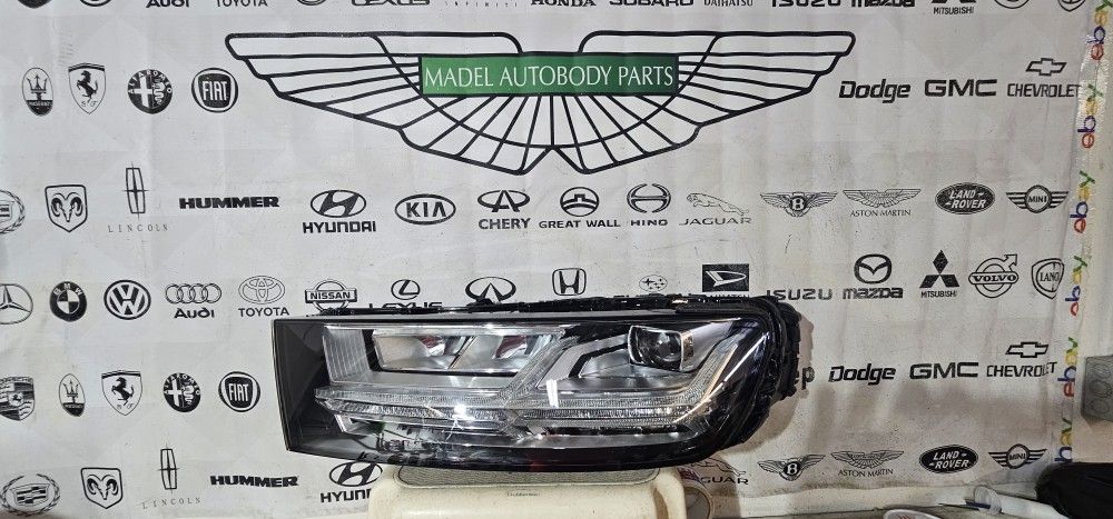 2017-2019 AUDI Q7 FULL LED HEADLIGHT OEM- LEFT DRIVER SIDE