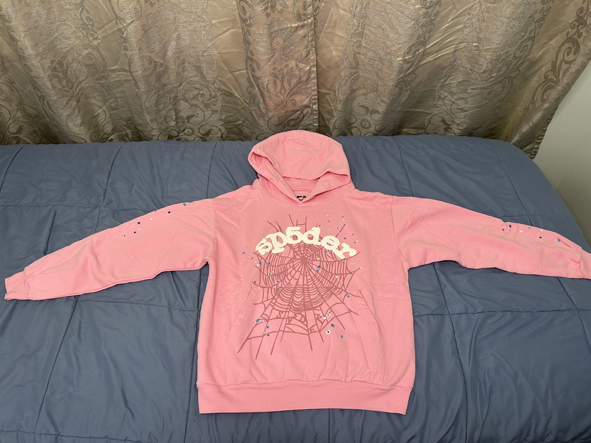 Sp5der OG Web Hoodie ‘Pink’