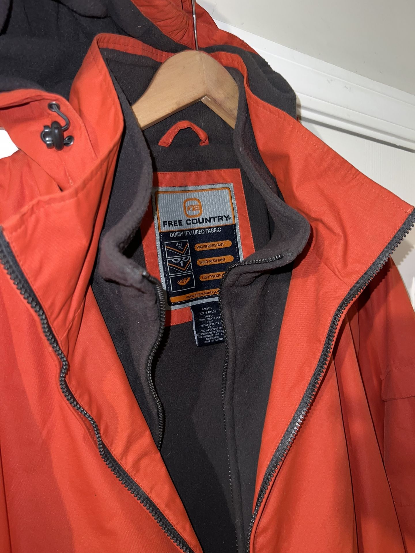 Free Country water and wind resistant field jacket size XXL