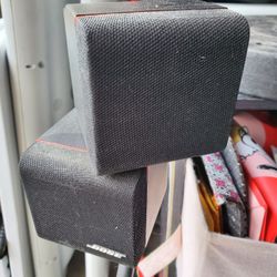 Bose Redline Speakers Working Well Surround Sound With Stands 