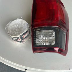 18-21 Toyota Tacoma  Red Black Tail Light 