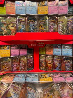 Pokemon Prismatic Mini Tins Collection