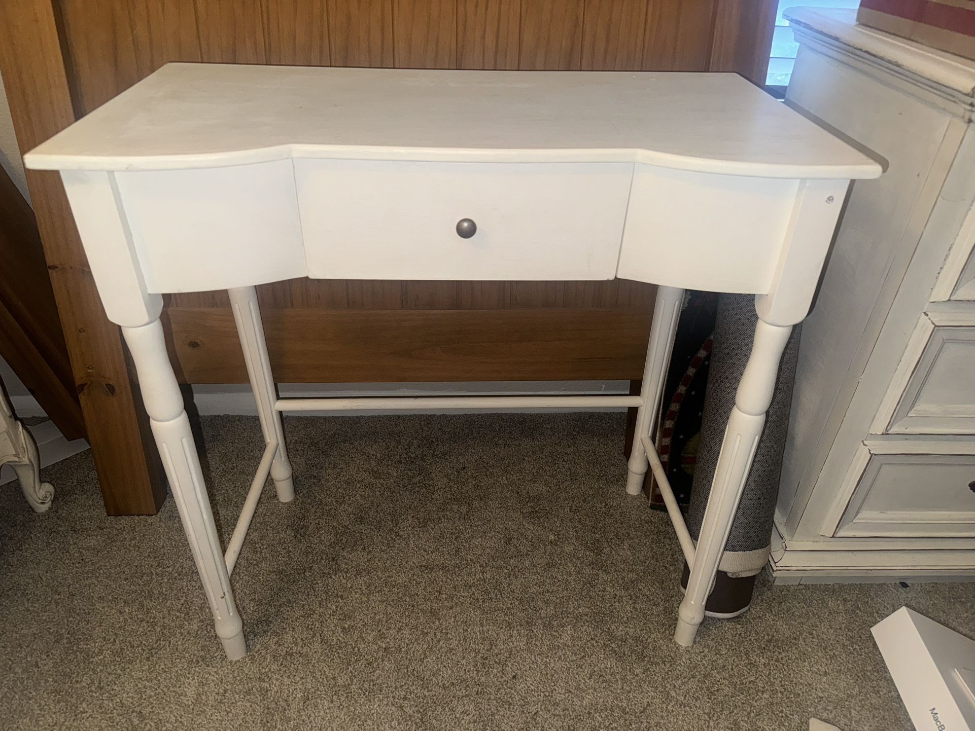 Wooden Desk/Vanity -antique