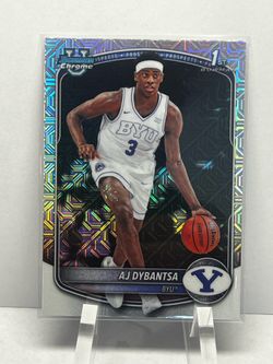 AJ Dybantsa 2025-26 Bowman Chrome 1st Rookie Mojo Refractor🔥🔥
